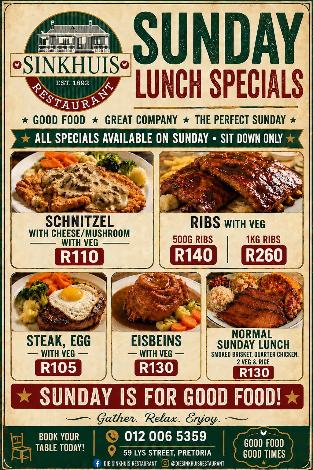 Specials Page
